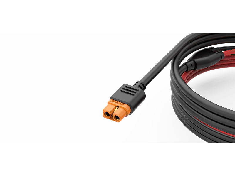 Solar-Adapterkabel MC4 auf XT60i, 2.5 m