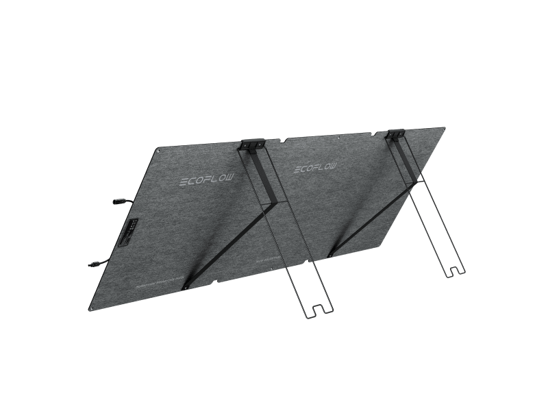 EcoFlow - Mono-Solarpanel, faltbar, 160 W, der 2. Generation
