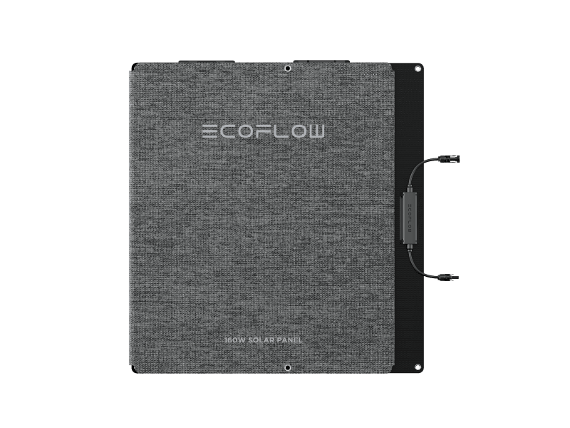 EcoFlow - Mono-Solarpanel, faltbar, 160 W, der 2. Generation