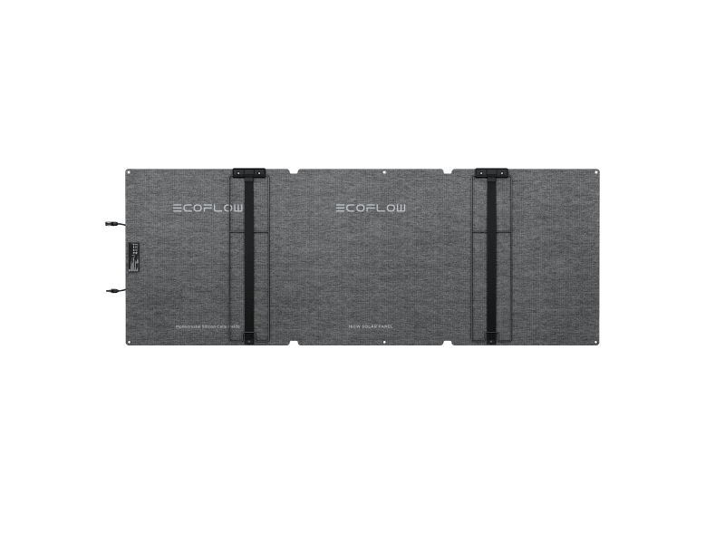 EcoFlow - Mono-Solarpanel, faltbar, 160 W, der 2. Generation