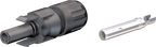 MC4 Solar-Stecker männlich, PV-ST01, Pluspol